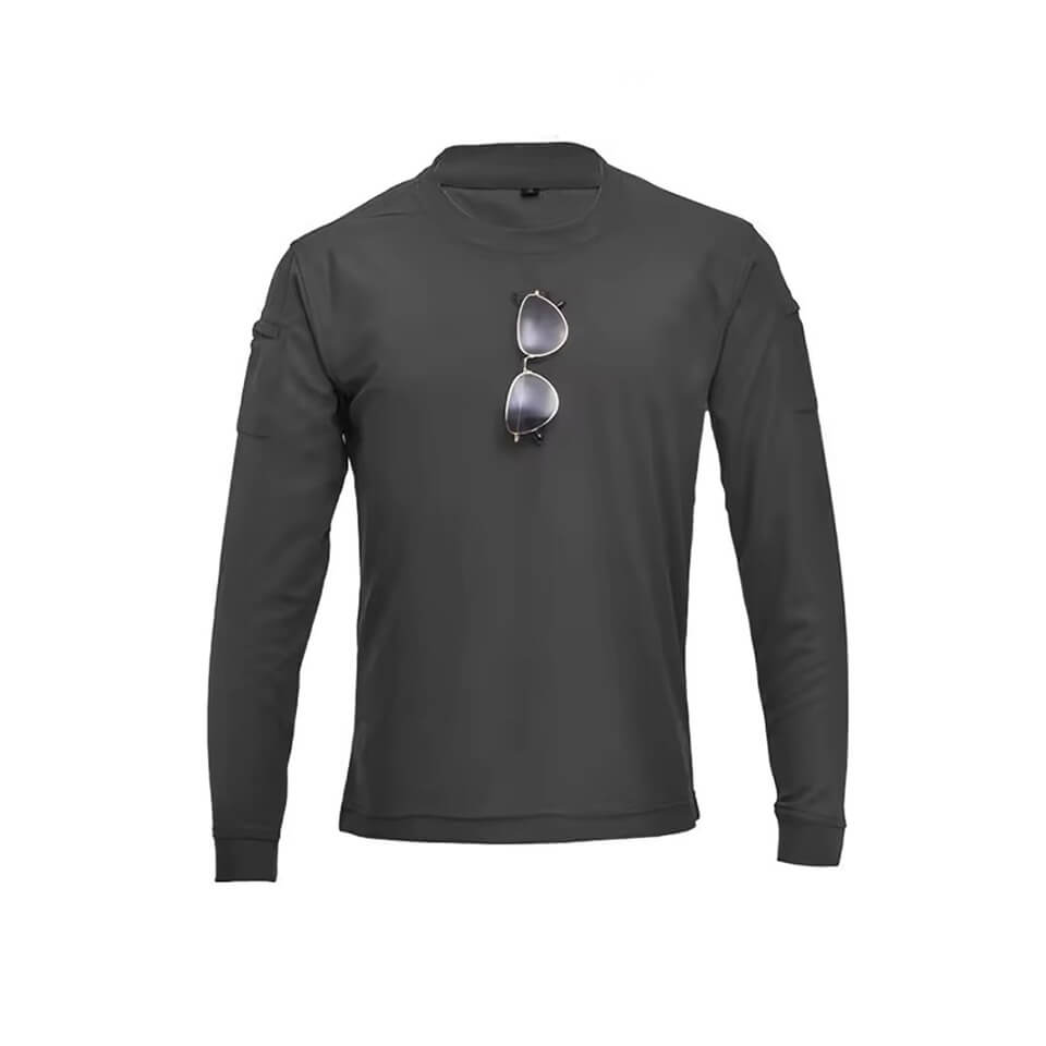 Men's T-shirt Casual Short Sleeved Tees Long Sleeve O Neck Sweat Absorbent Combat T-shirt Hunt Airsoft T Shirts Hunting